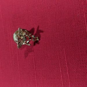 Gold Tone Angel Pin